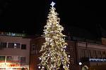 Rozsvícení vánočního stromu ve Zlíně, 1.12.2019