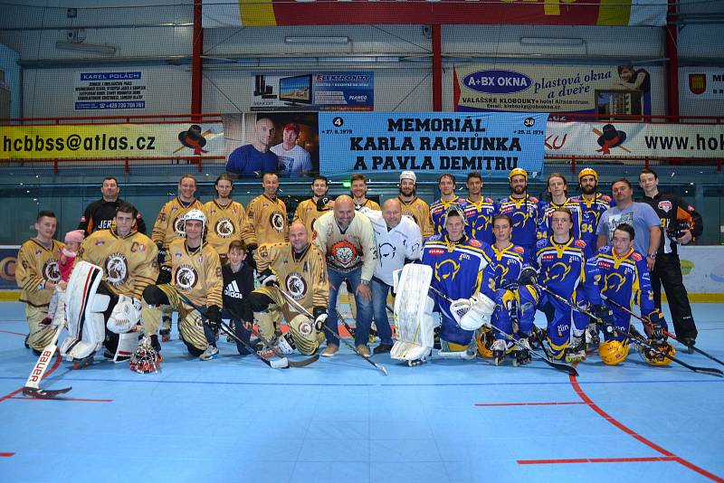 Memoriál Karla Rachůnka a Pavola Demitry v inline hokeji přípravky v Brumově-Bylnici