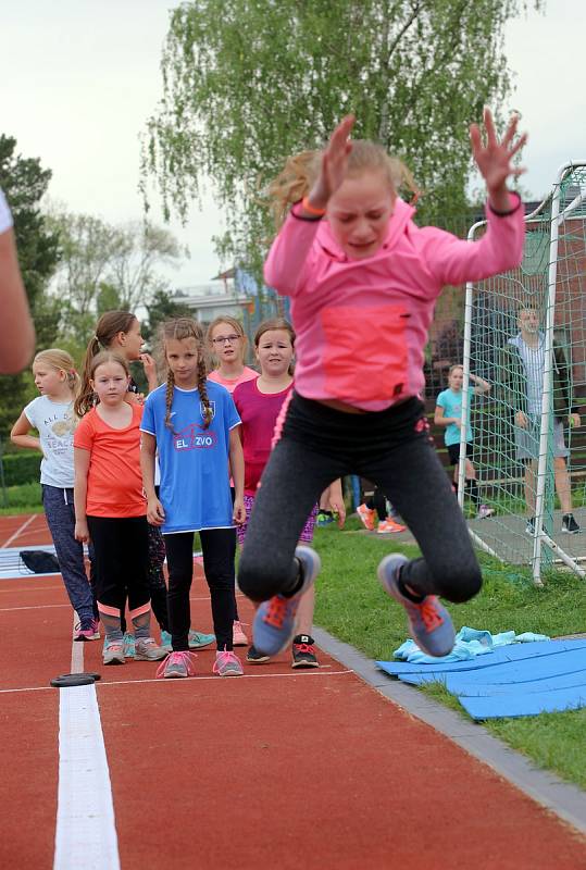 Odznaku Všestrannosti Olympijských Vítězů v ZŠ Mánesova v Otrokovicích.