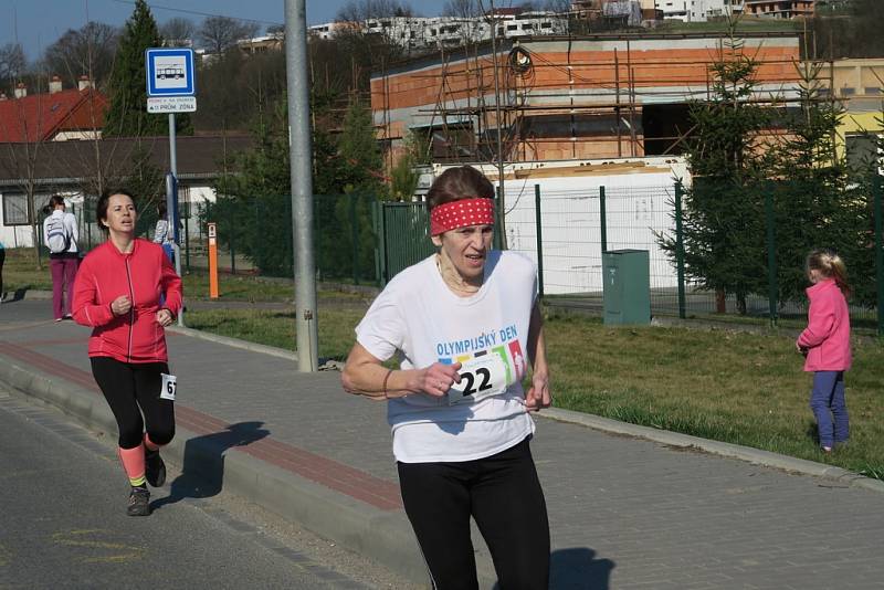 Běh na 2 míle ve Zlíně 2017.