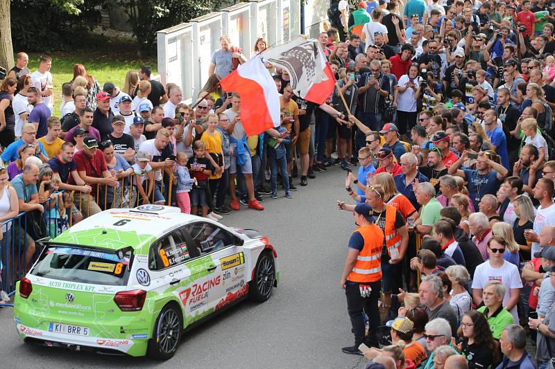 Start 49. ročník Barum Czech Rally