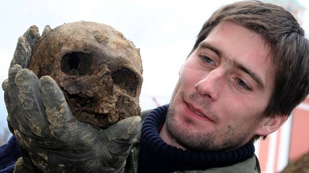 Archeologický výzkum ve Štípě.