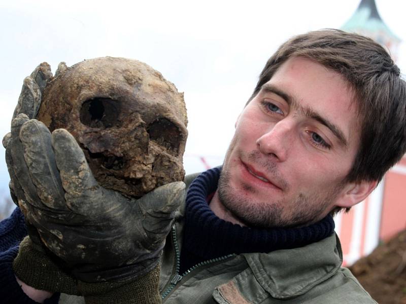 Archeologický výzkum ve Štípě.