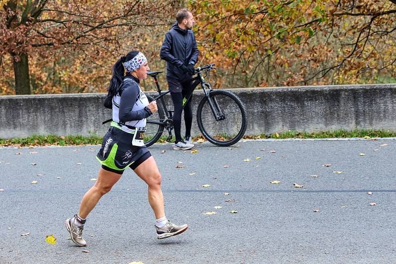 Atleti z TJ Jiskra Otrokovice ve spolupráci s rodinou Podmolíkových, kamarády a přáteli, v sobotu uspořádali 22. ročník Otrokovického půlmaratonu. Ten byl také Mistrovstvím Moravy a Slezska v půlmaratonu mužů a žen. Foto: pro Deník/Milan Mikšík