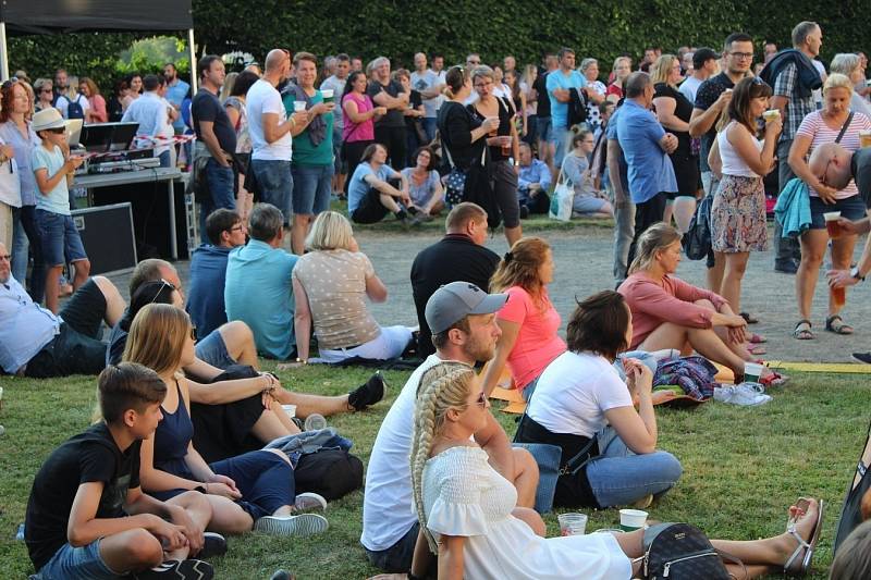 Koncert Čechomoru u vizovického zámku, 23. 7. 2021