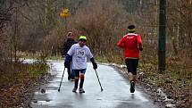 Třebovický maraton a půlmaraton. Hrdina dne - polský závodník na 1/2 maratonu 