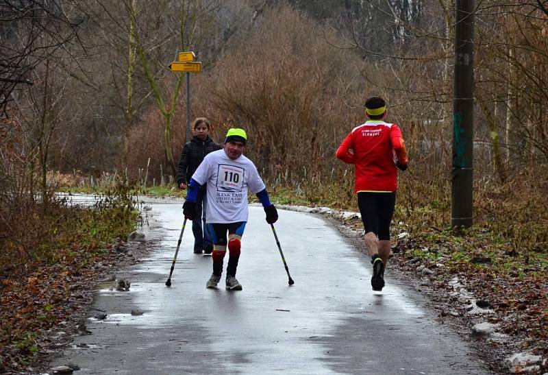 Třebovický maraton a půlmaraton. Hrdina dne - polský závodník na 1/2 maratonu 