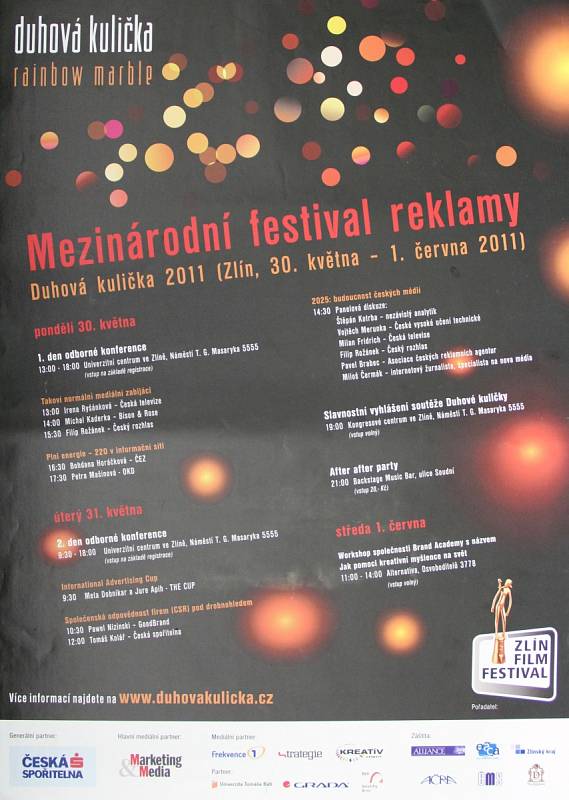 Festivalový plakát.