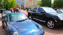 V sobotu 6. května 2017 se na zlínském náměstí Míru konal sraz vozů Porsche.