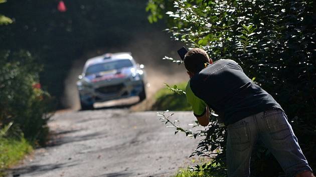 Barum Rally Zlín. RZ 2 Pindula