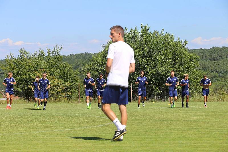 Příprava  fotbalistů  FC FASTAV Zlín.