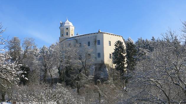 Malenovický hrad dne 31.1.2015 