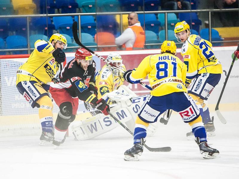 Extraliga hokej Mountfield Hradec vs. Králové Zlín