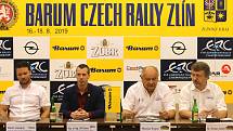 Barum Czech Rally Zlín 2019 - tisková konference