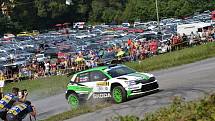 Nedělní etapa Barum Czech Rally Zlín 2017 - RZ 12 Košíky a RZ 14 Pindula 