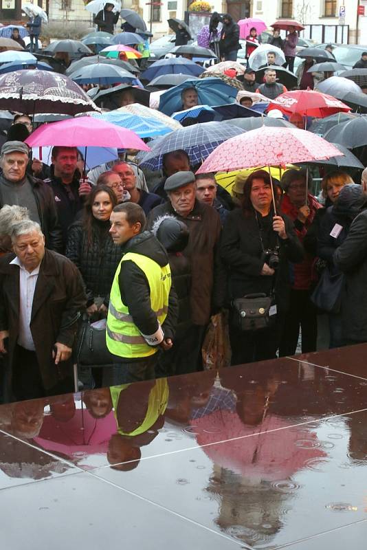 Návštěva prezidenta Miloše Zemana ve Zlínském kraji.