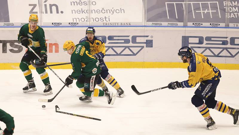 Třetí hokejové derby patřilo Vsetínu.