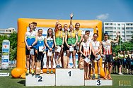 orientační běh MČR ve sprintových štafetách v Praze 2022