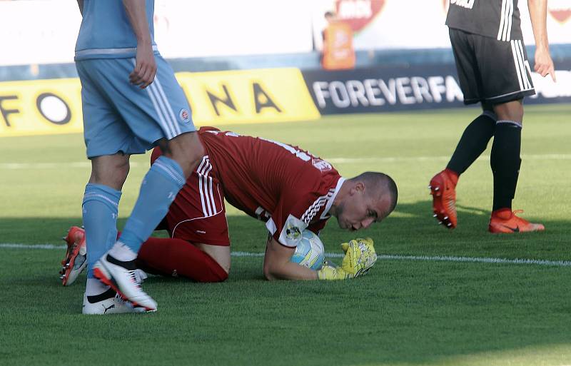 super pohár fotbal FC FASTAV Zlín - ŠK Slovan Bratislav