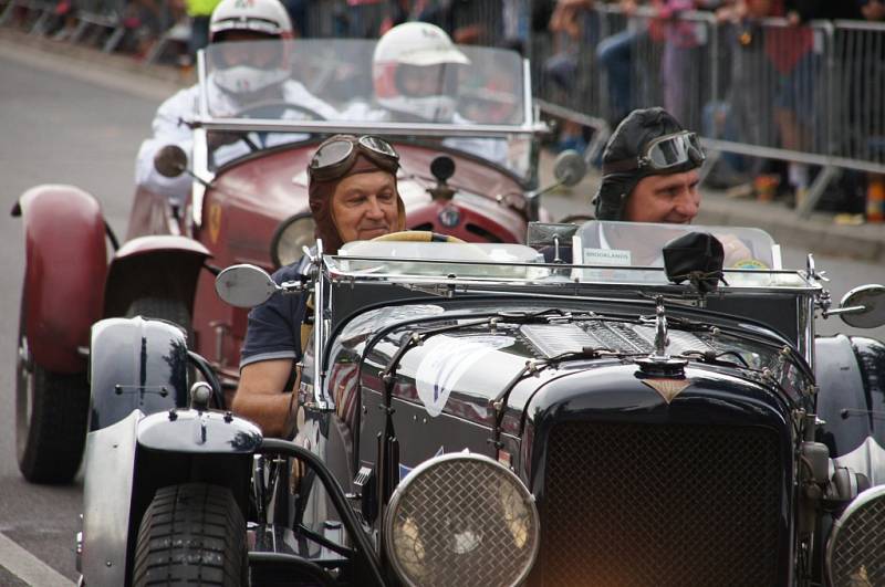 Start 49. ročník Barum Czech Rally. Bugatti