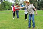 Festival Culturea nabídl v úterý 28. dubna 2015 turnaj v pétanque, který se konal v parku u zlínského zámku.