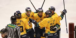 Zlínští hokejisté postoupili do semifinále Chance ligy, ve třetím čtvrtfinále porazili Prostějov 6:2.
