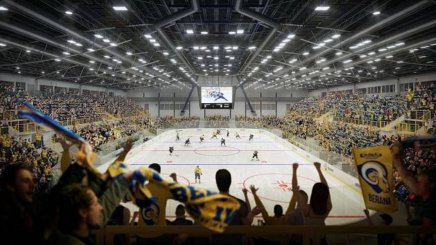 Jak bude vypadat zrekonstruovaný Zimní stadion Luďka Čajky?