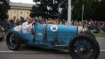 Start 49. ročník Barum Czech Rally. Bugatti