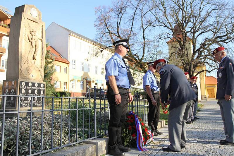 Uctění obětí 1. světové války v Otrokovicích