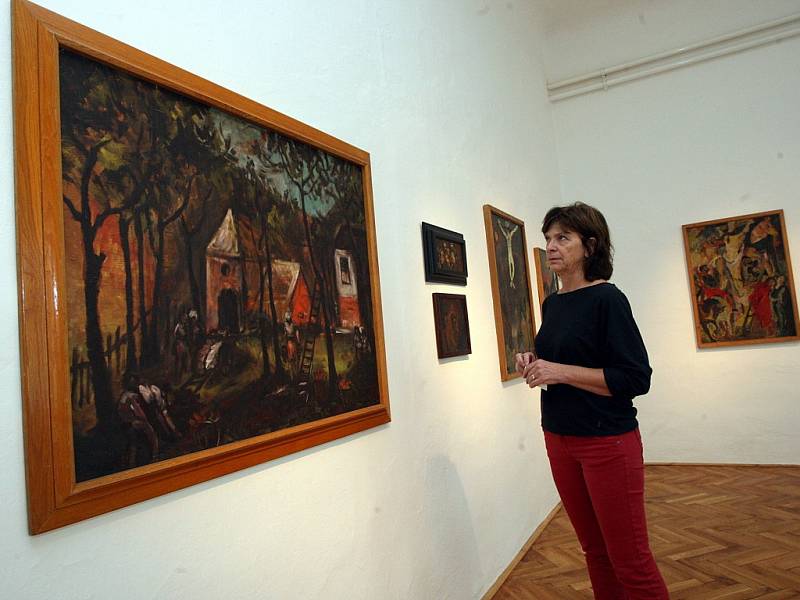 Výstava Václav Chad „Nevěděli jsme, kdy skončí válka“ v galerii Václava Chada ve Zlíně.