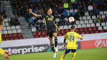 Zápas Evropské ligy FC FASTAV Zlín - FC Sheriff Tiraspol na Andrově stadionu v Olomouci