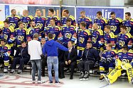 Fotografování hokejistů Aukro Berani Zlín