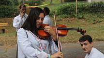 VIII. Folklorní a dechový festival ve Vizovicích.