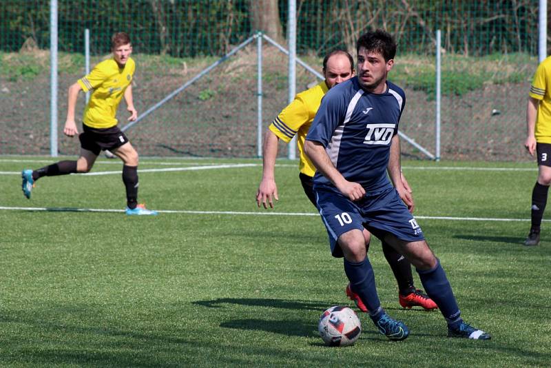 Fotbalisté Slavičína porazili Velkou Bíteš 2:1.