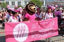 Sobotní růžový pochod ve Zlíně