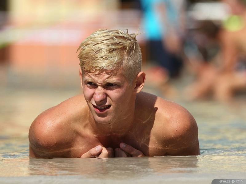 Filip Václavík na mistrovství Evropy v Aquatlonu.