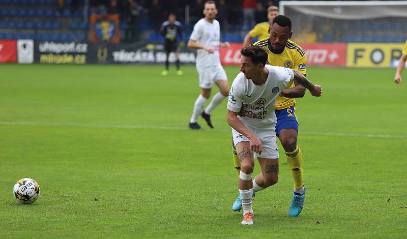 Fotbalisté Zlína (žluté derby ) v nedělním derby hostili sousední Slovácko