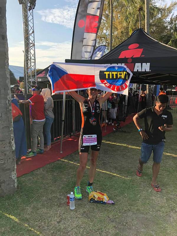 Helena Kotopulu Ironman v Malajsii 2018