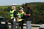 Zlínská policie kontrolovala v pondělí ráno řidiče odjíždějící z rockového festivalu Masters Of Rock.