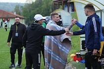 Fotbalisté Slušovic v sobotu odehráli s Nedašovem jen poločas.