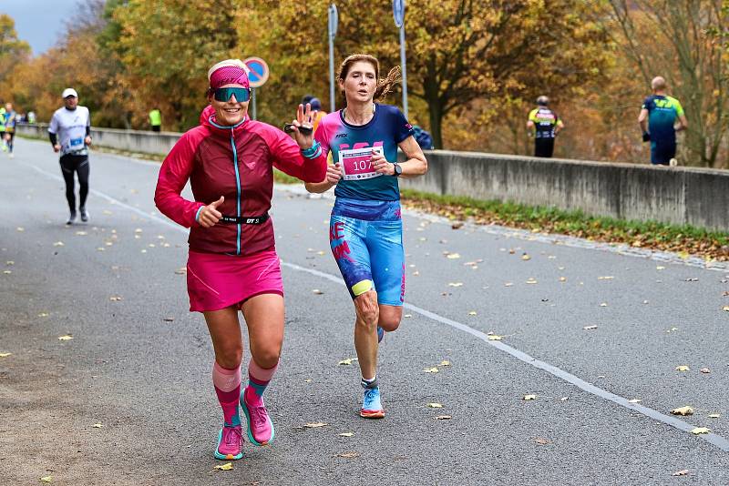 Atleti z TJ Jiskra Otrokovice ve spolupráci s rodinou Podmolíkových, kamarády a přáteli, v sobotu uspořádali 22. ročník Otrokovického půlmaratonu. Ten byl také Mistrovstvím Moravy a Slezska v půlmaratonu mužů a žen. Foto: pro Deník/Milan Mikšík