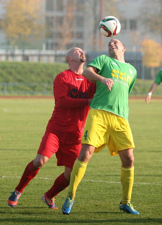 Chropyně (oranžoví) - Boršice 4:2 (3:1).