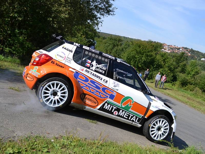 Pilot Antonín Tlusťák se Škodou Fabia S2000