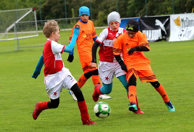 Fotbal Turnaj McDonald's Cup 2019 Krajské Finále Zlín. Kroměříž-Uherské Hradiště