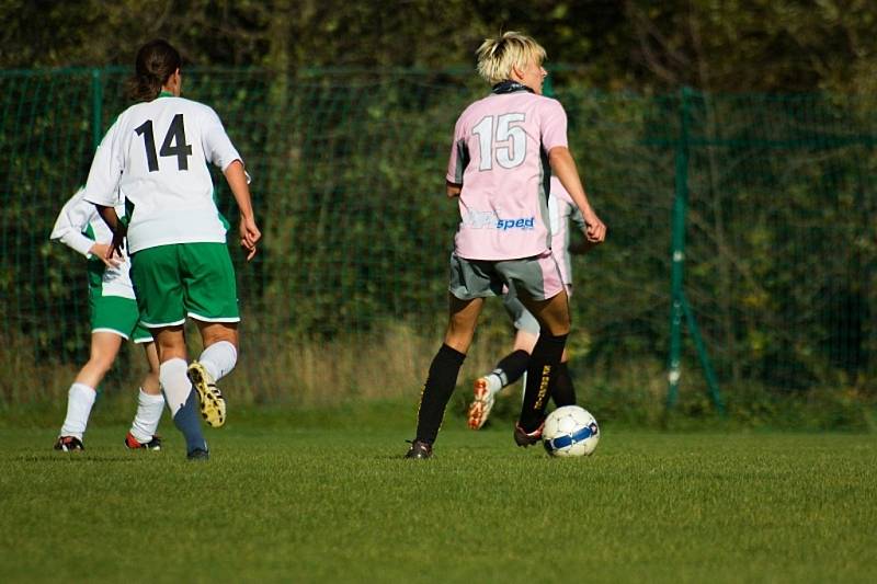 Fotbalová divize žen: Březnice - Mutěnice