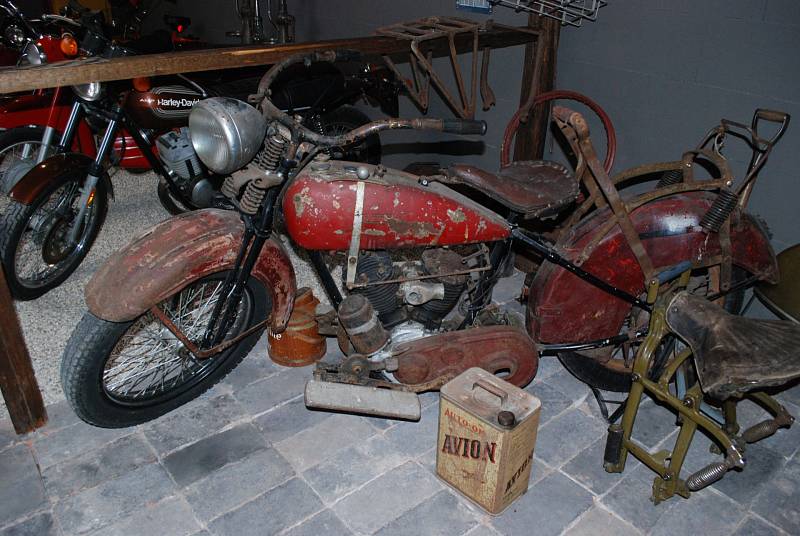 Muzeum v Otrokovicích je plné Harley Davidsonů