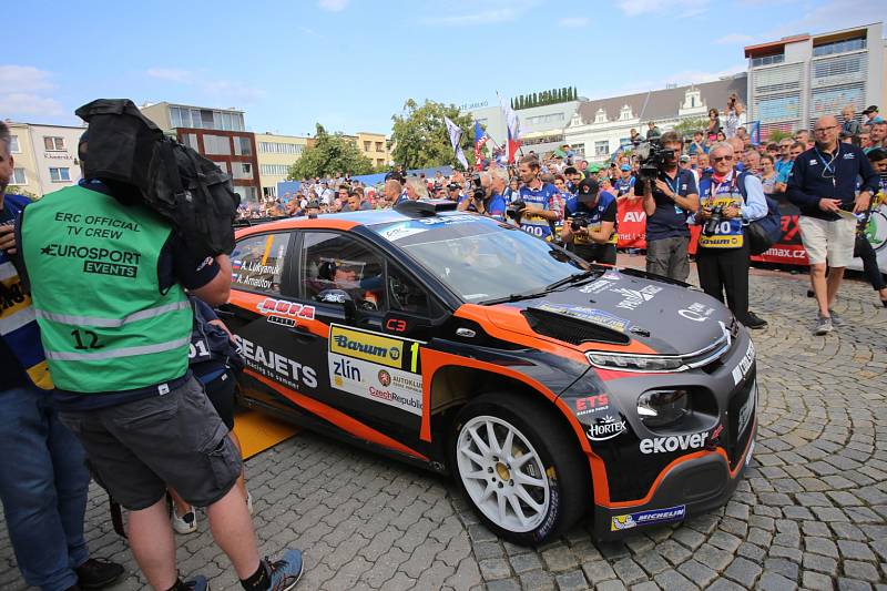 Start 49. ročník Barum Czech Rally