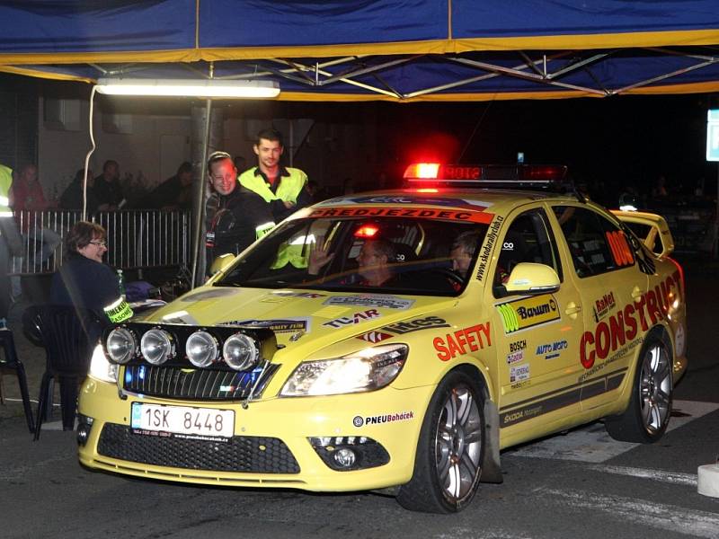 Barum Czech Rally Zlín 2014 - První městská noční RZ ve Zlíně.