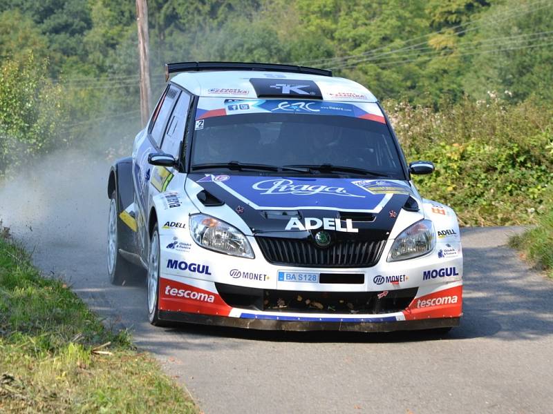 Barum Rally: Průjezd 3 RZ Troják. Na snímku Roman Kresta