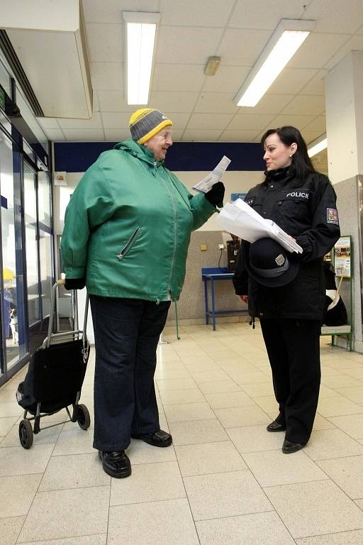 Akce policie ČR  Obezřetnost se vyplatí. 